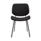 Armen Living Quest Charcoal Modern Dining Accent Chair LCQUSIBLCH - alternate 2